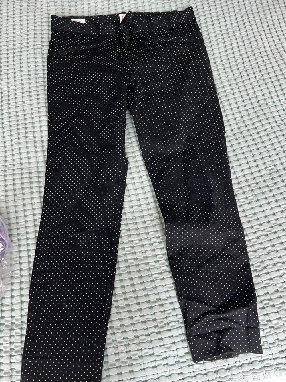 Gap black and white pants
